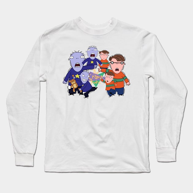 The Cramp Twins Long Sleeve T-Shirt by thebeatgoStupid